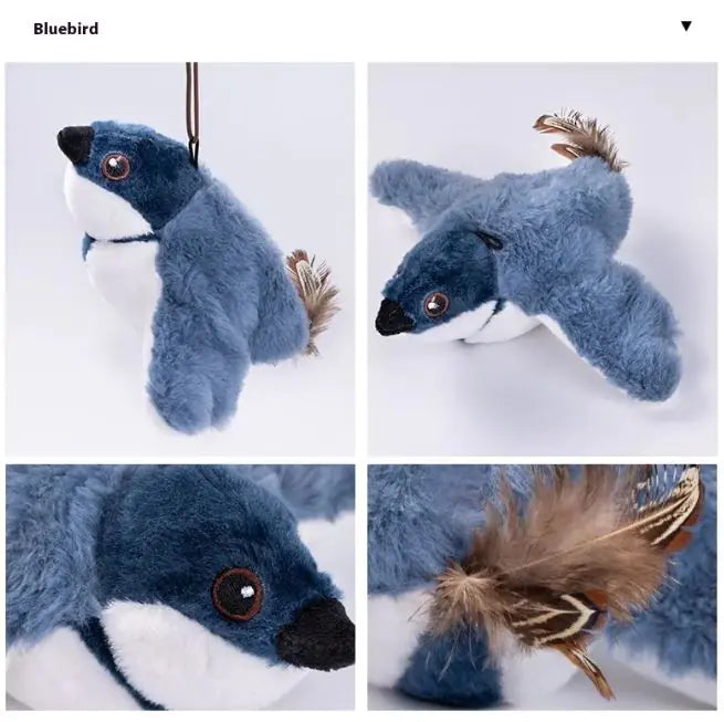 Automatic Flapping Bird Cat Toy USB Rechargeable